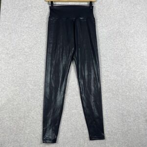 Buffbunny High Waisted Metallic Leggings Womens S Performance Athleisure